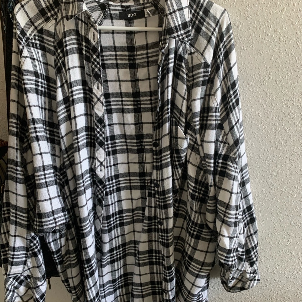 Oversized urban outfitters flannel